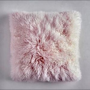 Mongolian Pillow (Blush Color)